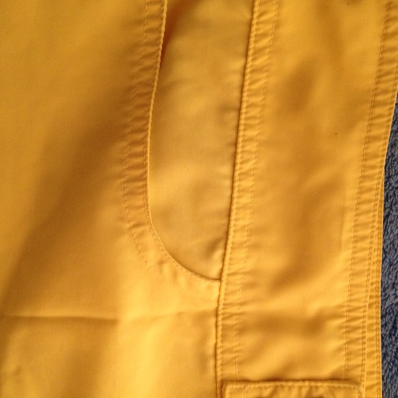 ---SOLD---  Yellow shorts - Picture 2 of 2