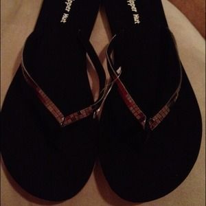 New black flip flops