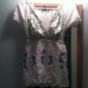 Worn adorable blouse ...(. Worn once or twice)