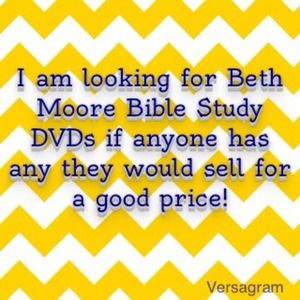 Beth Moore bible study DVD sets