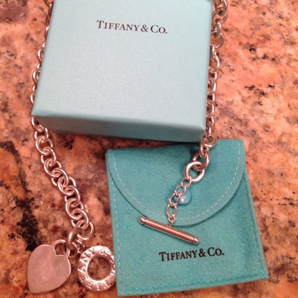 Tiffany & Co. Heart Toggle Necklace