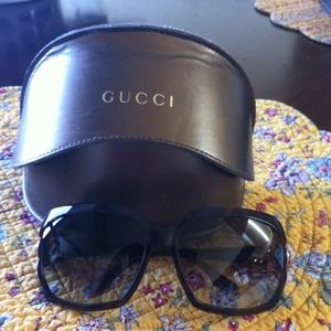 Authentic Gucci sunglasses with case