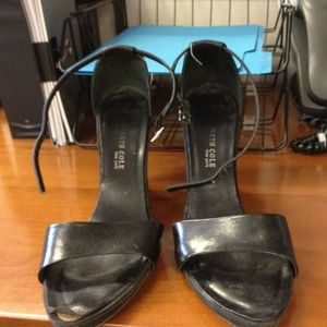 Kenneth cole wedge shoes with black strap