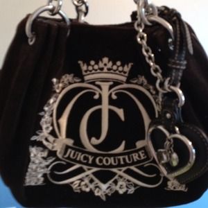 Juicy bag. Deep chocolate brown