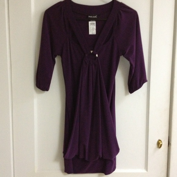 Purple dress