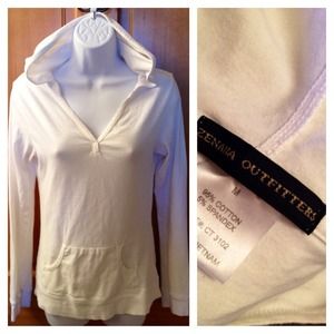 Perfect winter white pocket henley