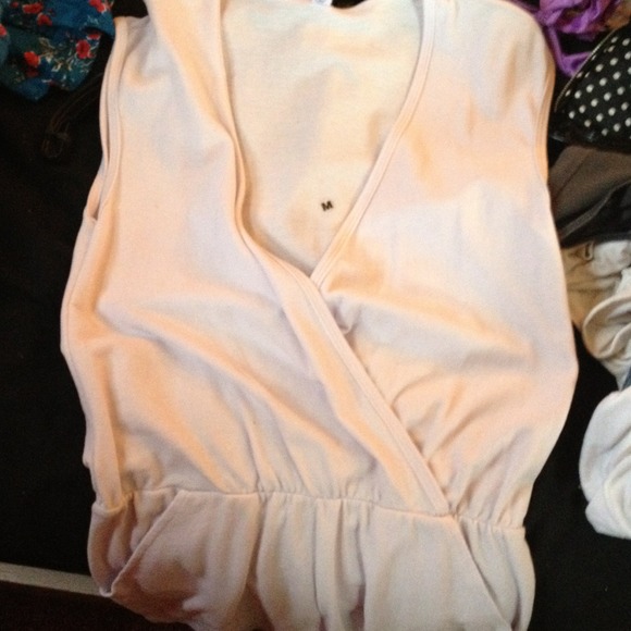 American apparel romper in lilac never been worn