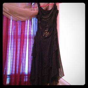 ✨Sold✨ Funky black dress