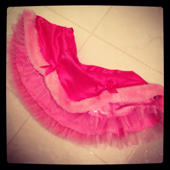 VS Pink Lingerie Skirt