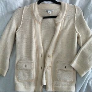 Chanel-inspired Banana Republic cardigan jacket