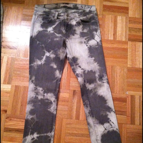 J Brand Denim - JBrand tie dye splatter skinny jeans