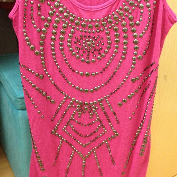 Rose pink/ magenta tank