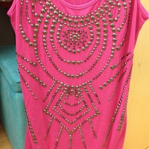 Rose pink/ magenta tank