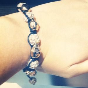 Shamballa rose gold bracelet