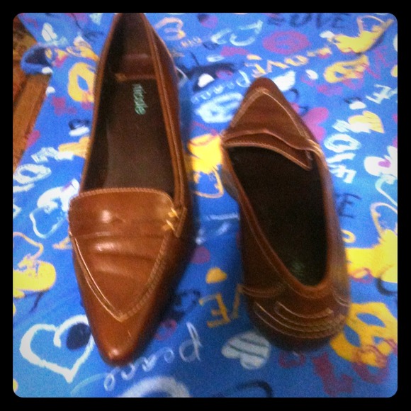 BNWOB brown kitten heels😘👣👠🆕💟
