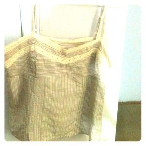 Silk tank top 🌷💐🌺