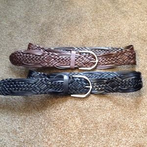 Two Authentic Michael by Michael Kors Belts