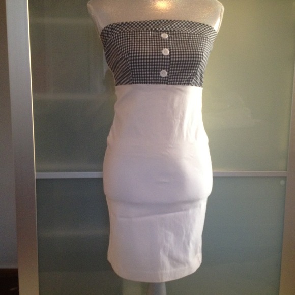 White dress.