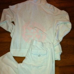 Juicy couture sweat suit