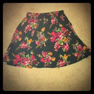 Floral skirt
