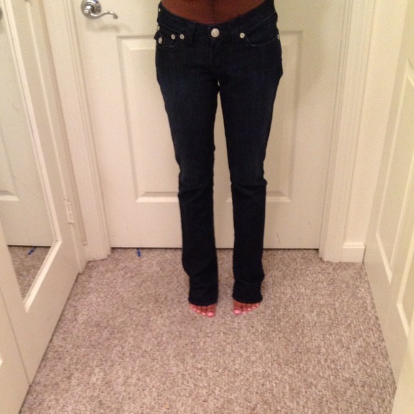 True Religion Straight Leg; Size 27 - Picture 2 of 4
