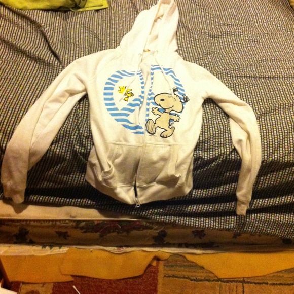 Graphic white  jacket