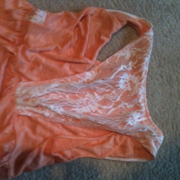 Peach maxi dress - Picture 4 of 4