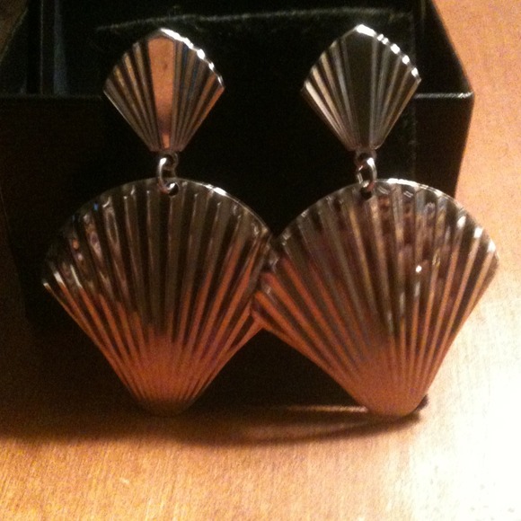 Silver Rigid Earrings!!