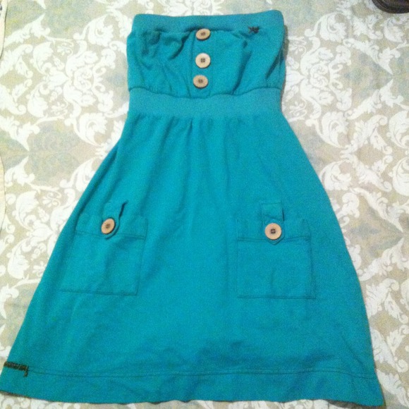 SOLD in bundle Turquoise dress