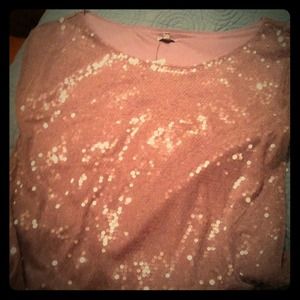 ON HOLD*** REDUCED Express shimmer top