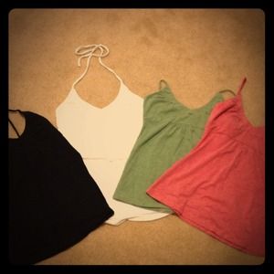 Bundle of 4 halter tops