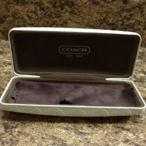 Coach eyeglass case