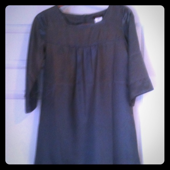 Grey/silver 3/4 sleeve dress