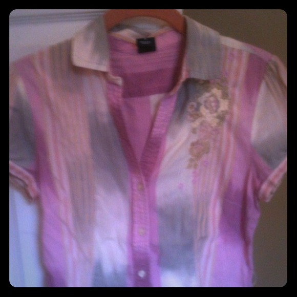 Short sleeved button front shirt from The Gap