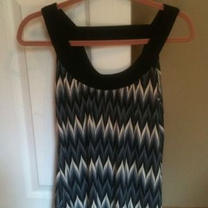 Shades of grey sparkley top