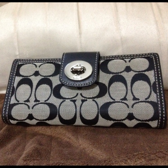 Authentic coach wallet
