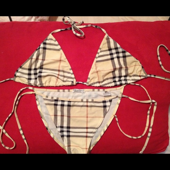 *** SOLD***  Burberry bikini Sz. Med