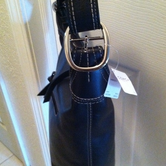 NWT - Black Coach Bag - Picture 4 of 4