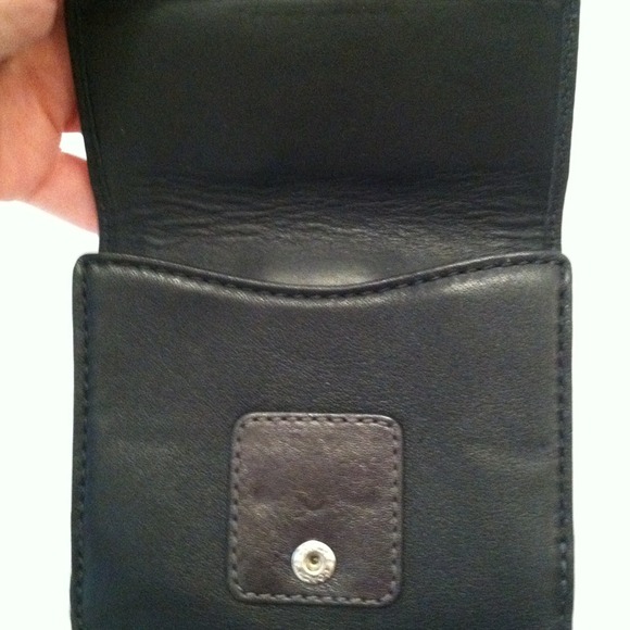 NWT - Black Coach Wallet - Picture 2 of 3