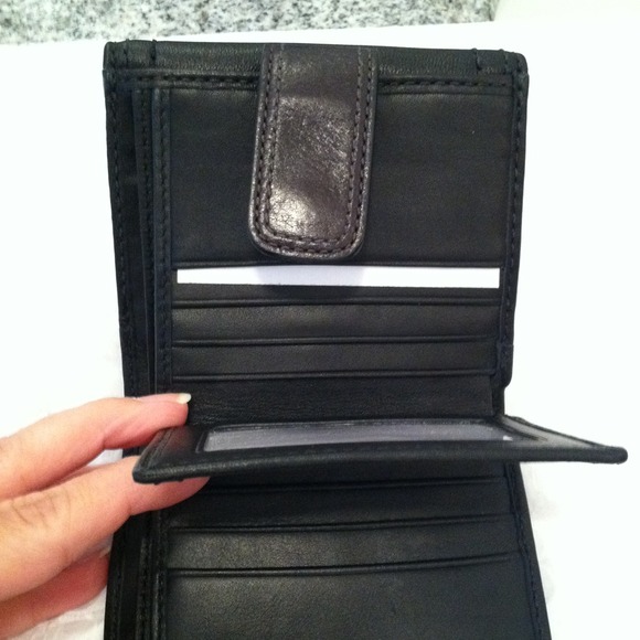 NWT - Black Coach Wallet - Picture 3 of 3