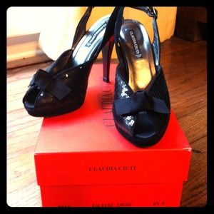 Claudia Ciuti Sequin Slingback