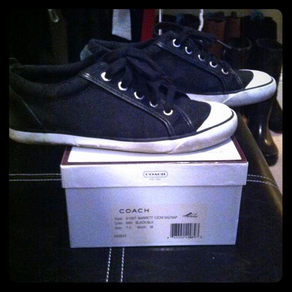 RESERVED Authentic Coach tennis shoes