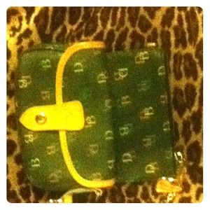 Dooney and Burke clutch and wallet