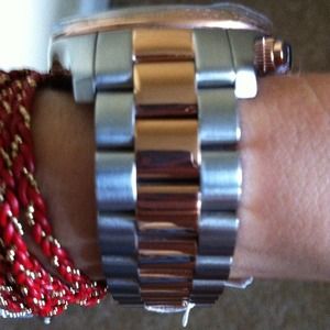 Michael Kors Accessories - NWT Michael Kors Two Tone Watch Michael Kors Accessories - NWT Michael Kors Two Tone Watch