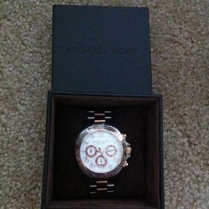 Michael Kors Accessories - NWT Michael Kors Two Tone Watch Michael Kors Accessories - NWT Michael Kors Two Tone Watch
