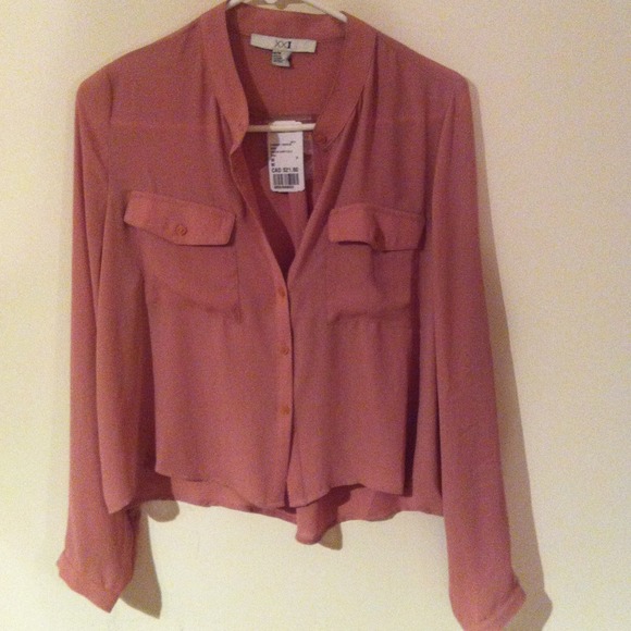 Rose Pinkish Silk Top