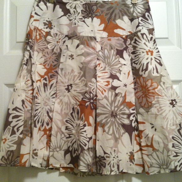 Floral Print Skirt