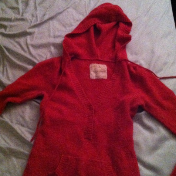 Pink sweater hoodie