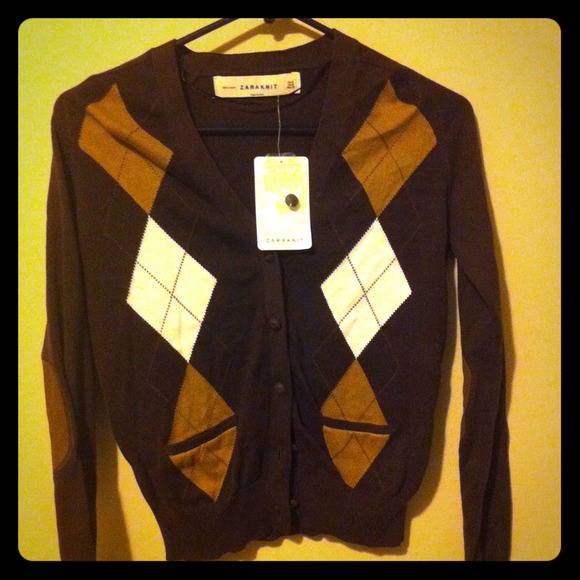 Bundle @sksgirl84 Zara nwt cardigan elbow patches
