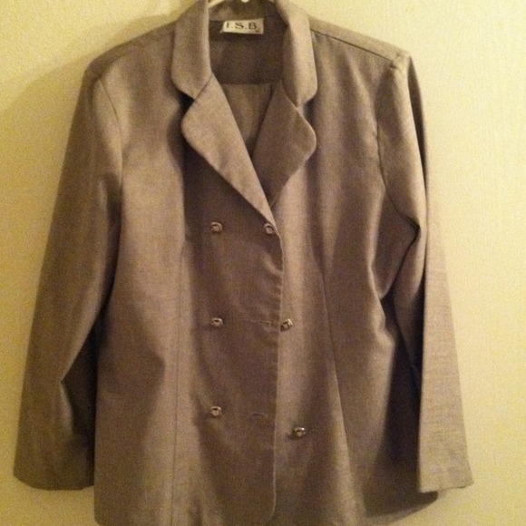 Gray 2pcs pantsuit